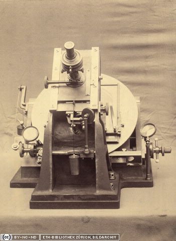 Photographic plate measuring machine, Otto Töpfer